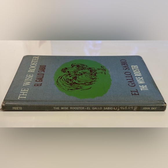 Vintage 1962 The Wise Rooster - El Gallo Sabio (English & Spanish) HC bilingual - Picture 2 of 16